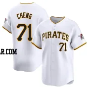 Tsung-Che Cheng Men's Pittsburgh Pirates White Limited Home Jersey