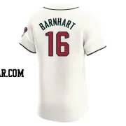 Tucker Barnhart Men's Arizona Diamondbacks Cream Elite Home Jersey