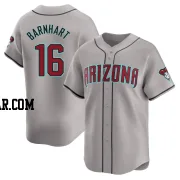 Tucker Barnhart Men's Arizona Diamondbacks Gray Limited Away Jersey