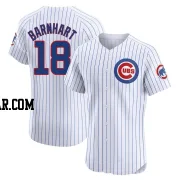 Tucker Barnhart Men's Chicago Cubs White Elite Home Jersey