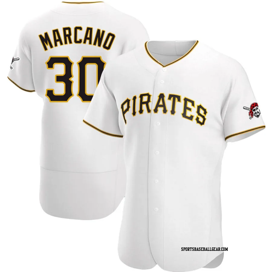 Tucupita Marcano Men's Pittsburgh Pirates White Authentic Home Jersey