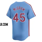 Tug McGraw Men's Philadelphia Phillies Light Blue Limited Alternate Jersey