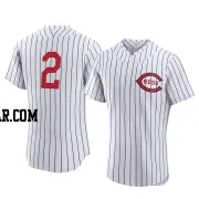 Ty France Men's Cincinnati Reds White Authentic 2022 Field Of Dreams Jersey