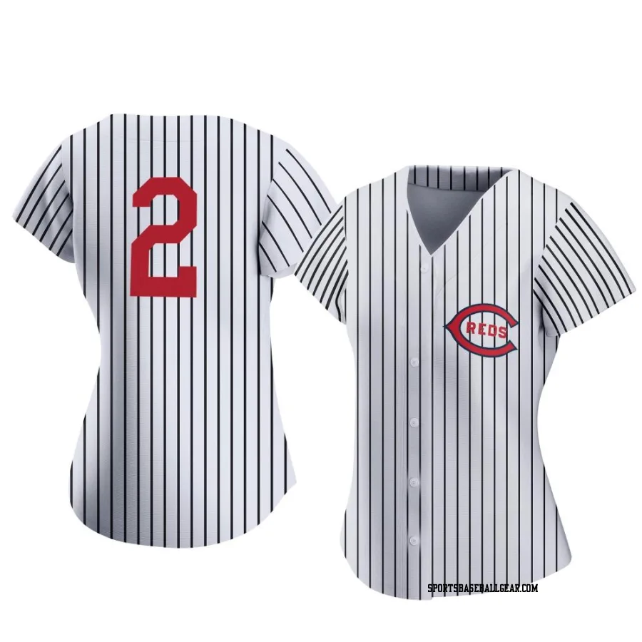 Ty France Women's Cincinnati Reds White Authentic 2022 Field Of Dreams Jersey