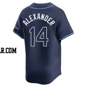 Tyler Alexander Youth Tampa Bay Rays Navy Limited Away Jersey