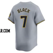 Tyler Black Men's Milwaukee Brewers Gray Limited Away Jersey