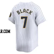 Tyler Black Youth Milwaukee Brewers White Limited Alternate Jersey