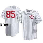 Tyler Callihan Men's Cincinnati Reds White Replica 2022 Field Of Dreams Jersey