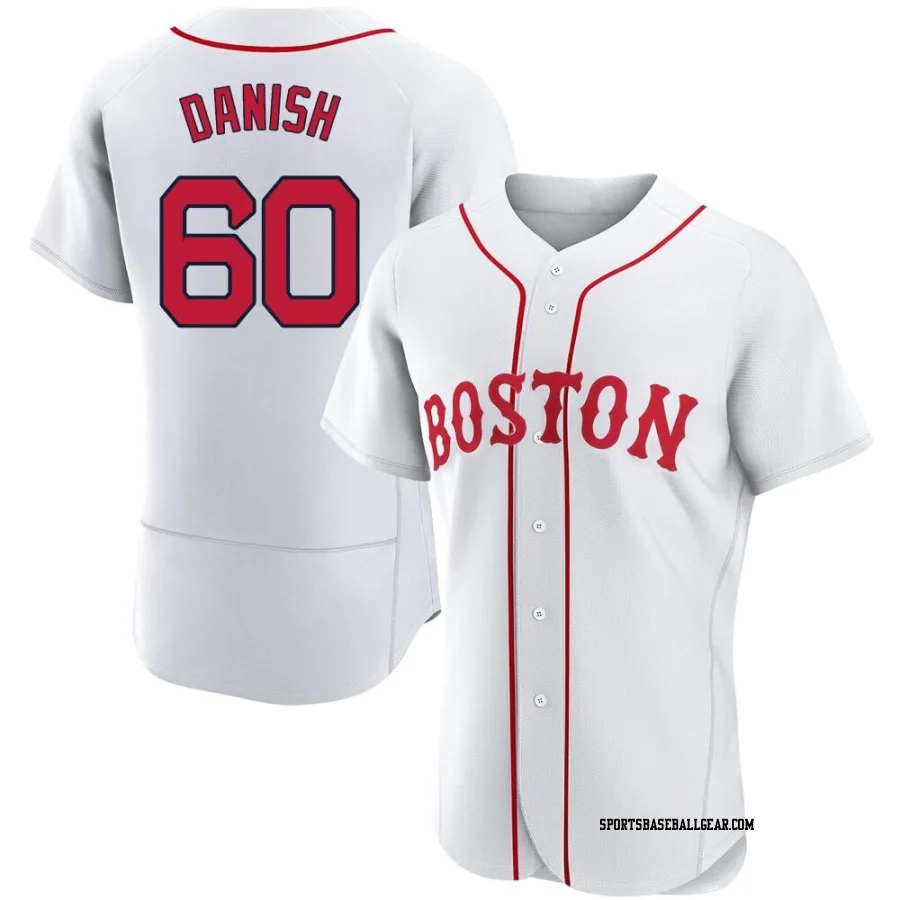 Tyler Danish Men's Boston Red Sox White Authentic 2021 Patriots' Day Jersey