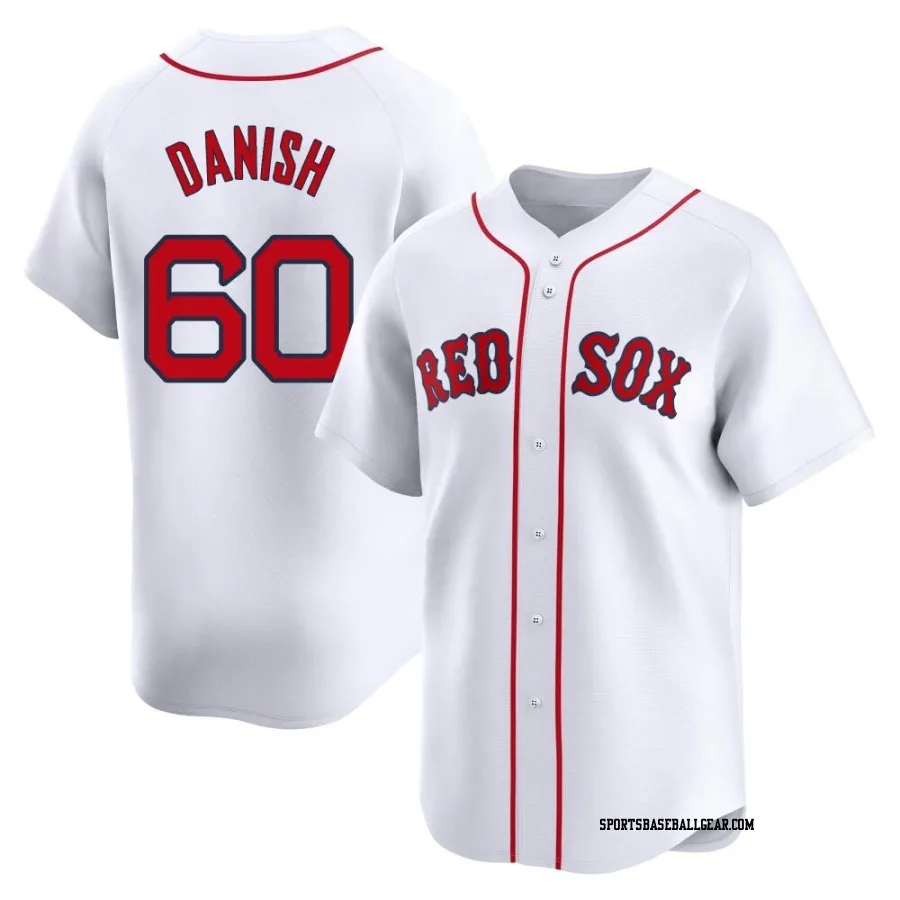 Tyler Danish Men's Boston Red Sox White Limited Home Jersey