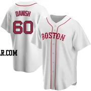 Tyler Danish Men's Boston Red Sox White Replica Alternate Jersey