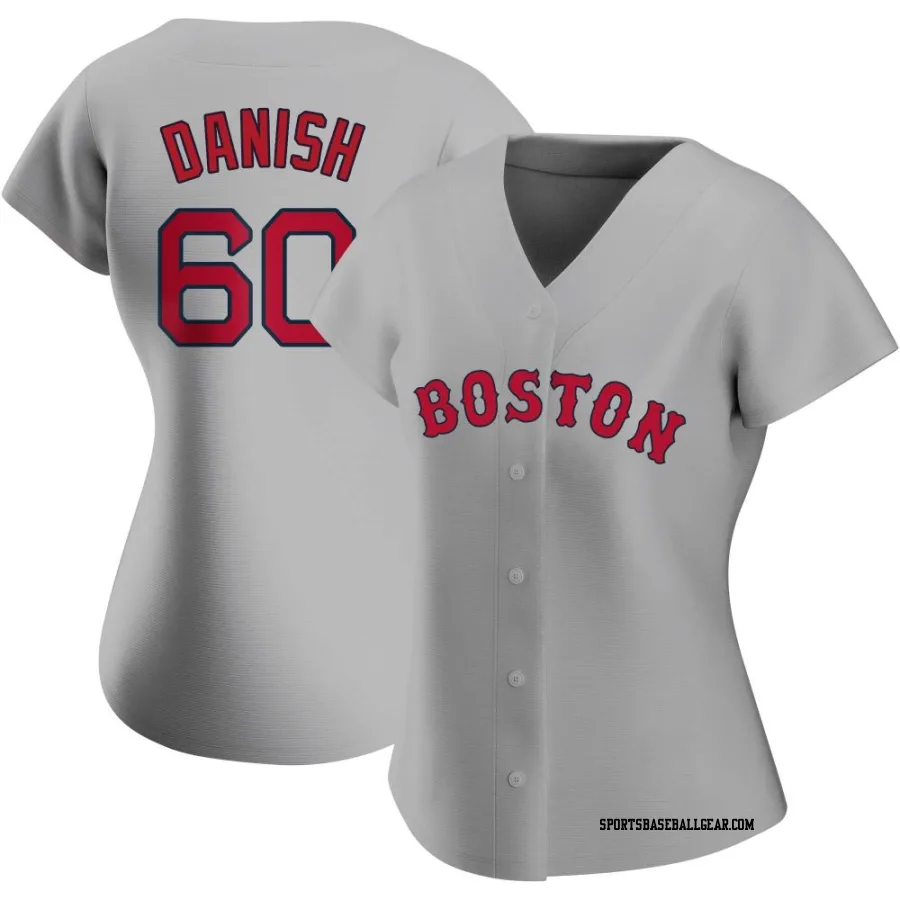 Tyler Danish Women's Boston Red Sox Gray Replica Road Jersey