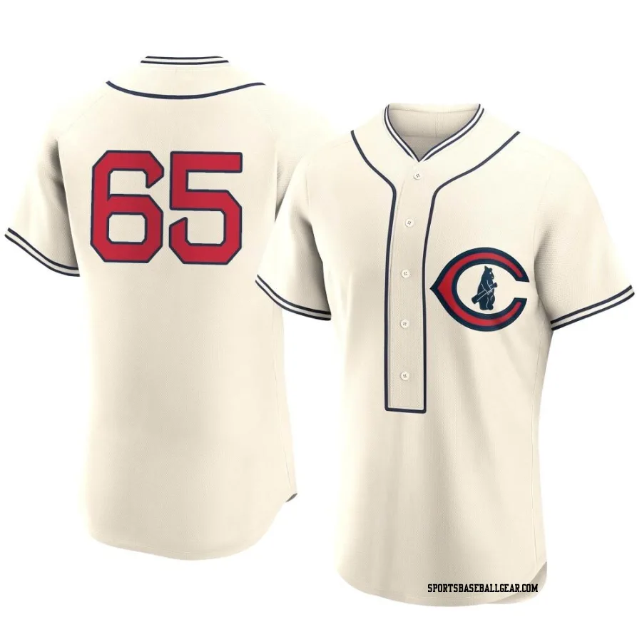 Tyler Duffey Men's Chicago Cubs Cream Authentic 2022 Field Of Dreams Jersey