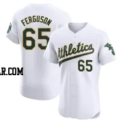 Tyler Ferguson Men's Oakland Athletics White Elite Home Jersey