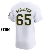 Tyler Ferguson Men's Oakland Athletics White Elite Home Jersey