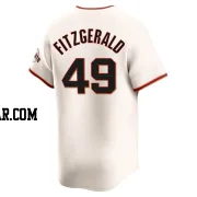 Tyler Fitzgerald Men's San Francisco Giants Cream Elite Home Jersey