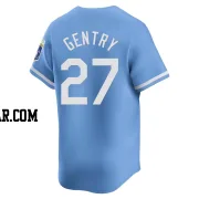 Tyler Gentry Youth Kansas City Royals Light Blue Limited Alternate Jersey