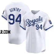 Tyler Gentry Youth Kansas City Royals White Limited Home Jersey