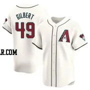 Tyler Gilbert Men's Arizona Diamondbacks White Limited Home Jersey