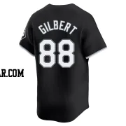 Tyler Gilbert Men's Chicago White Sox Black Limited Alternate Jersey