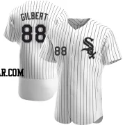 Tyler Gilbert Men's Chicago White Sox White Authentic Home Jersey