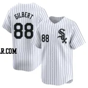 Tyler Gilbert Men's Chicago White Sox White Limited Home Jersey