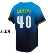 Tyler Gilbert Men's Philadelphia Phillies Blue Limited 2024 City Connect Jersey