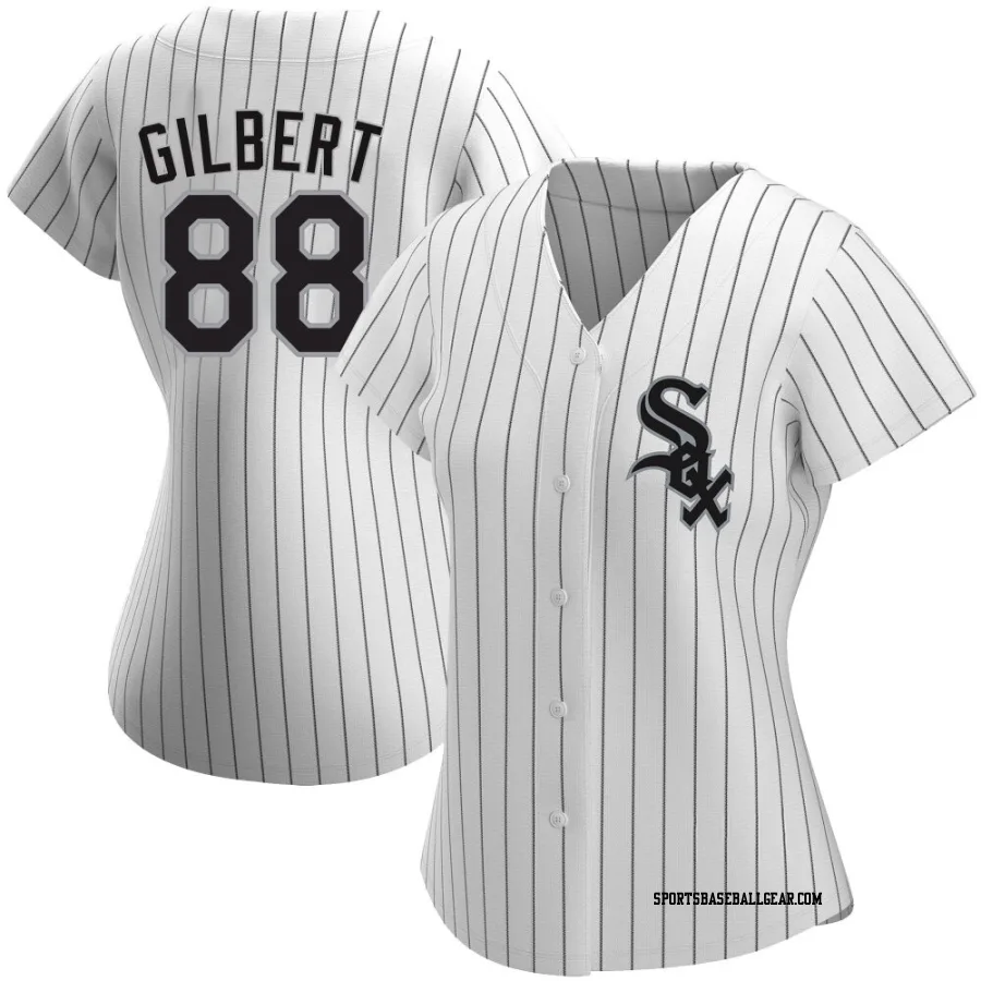 Tyler Gilbert Women's Chicago White Sox White Authentic Home Jersey