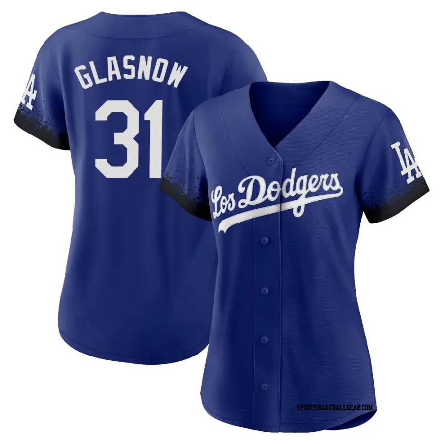 Tyler Glasnow Women's Los Angeles Dodgers Royal Replica 2021 City Connect Jersey