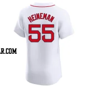 Tyler Heineman Men's Boston Red Sox White Elite Home Jersey