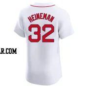 Tyler Heineman Men's Boston Red Sox White Elite Home Jersey