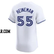 Tyler Heineman Men's Toronto Blue Jays White Elite Home Jersey