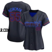 Tyler Heineman Women's Toronto Blue Jays Black Limited 2024 City Connect Jersey