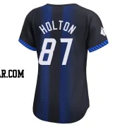 Tyler Holton Women's Detroit Tigers Blue Limited 2024 City Connect Jersey