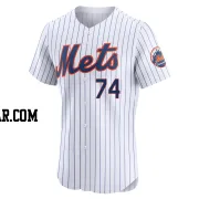 Tyler Jay Men's New York Mets White Elite Home Jersey