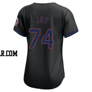 Tyler Jay Women's New York Mets Black Limited Alternate Jersey