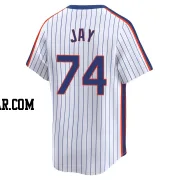 Tyler Jay Youth New York Mets White Limited Cooperstown Collection Jersey