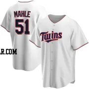 Tyler Mahle Youth Minnesota Twins White Replica Home Jersey