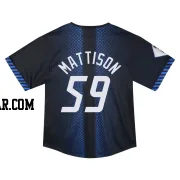 Tyler Mattison Toddler Detroit Tigers Blue Limited & Preschool 2024 City Connect Jersey