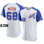 Tyler Matzek Men's Atlanta Braves White Authentic 2023 City Connect Jersey