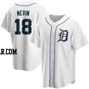 Tyler Nevin Youth Detroit Tigers White Replica Home Jersey