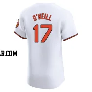 Tyler O'Neill Men's Baltimore Orioles White Elite Home Jersey