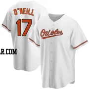 Tyler O'Neill Men's Baltimore Orioles White Replica Home Jersey