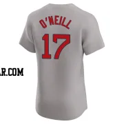 Tyler O'Neill Men's Boston Red Sox Gray Elite Road Jersey