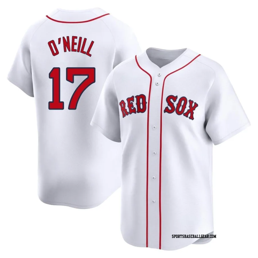 Tyler O'Neill Men's Boston Red Sox White Limited Home Jersey