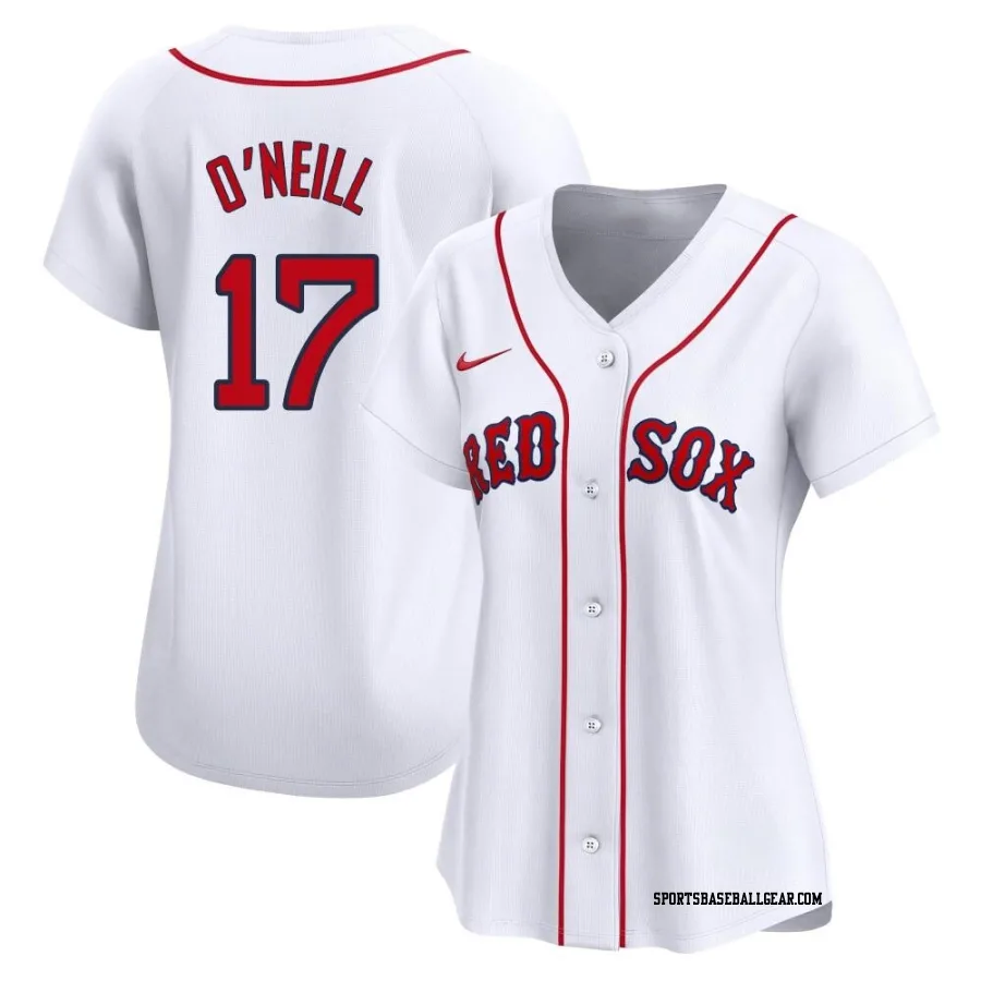 Tyler O'Neill Women's Boston Red Sox White Limited Home Jersey