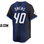 Tyler Owens Men's Detroit Tigers Blue Limited 2024 City Connect Jersey