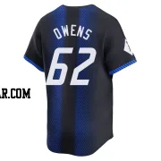 Tyler Owens Men's Detroit Tigers Blue Limited 2024 City Connect Jersey