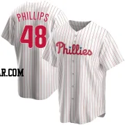 Tyler Phillips Youth Philadelphia Phillies White Replica Home Jersey