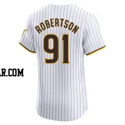 Tyler Robertson Men's San Diego Padres White Elite Home Jersey